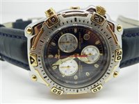 Armbanduhr Lorenz Herr Cronografo in Stahl 17543BC - 17543BC